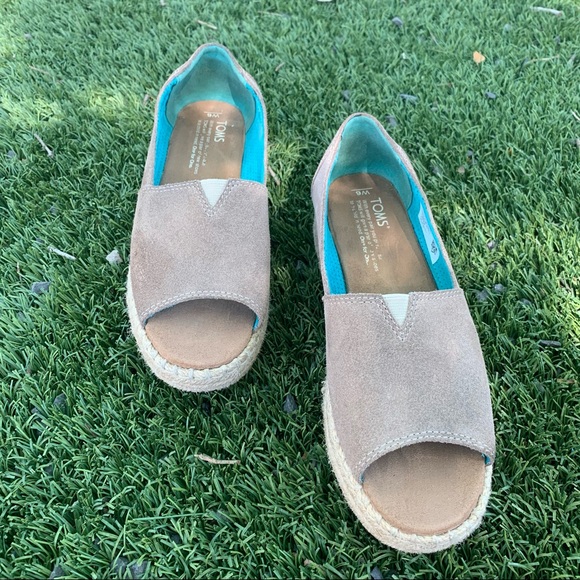 Toms Alpargata open toe Platform - Picture 3 of 5